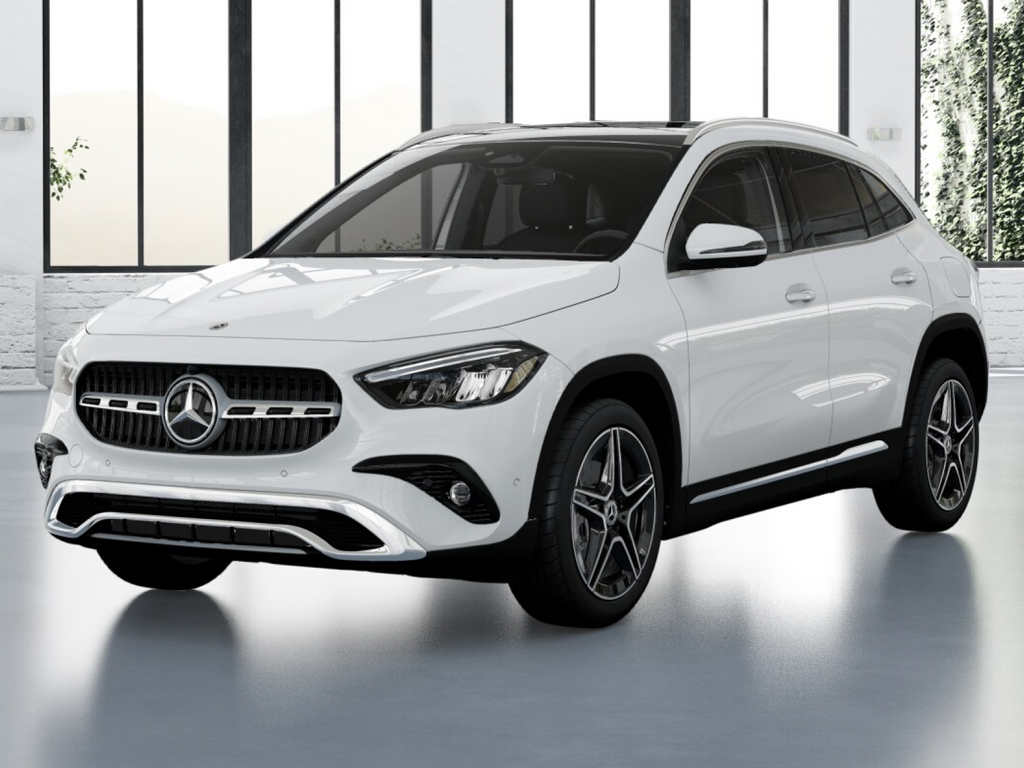 Polar White 2026 Mercedes-Benz GLA SUV / Crossover All-Wheel Drive 8-Speed Dual Clutch