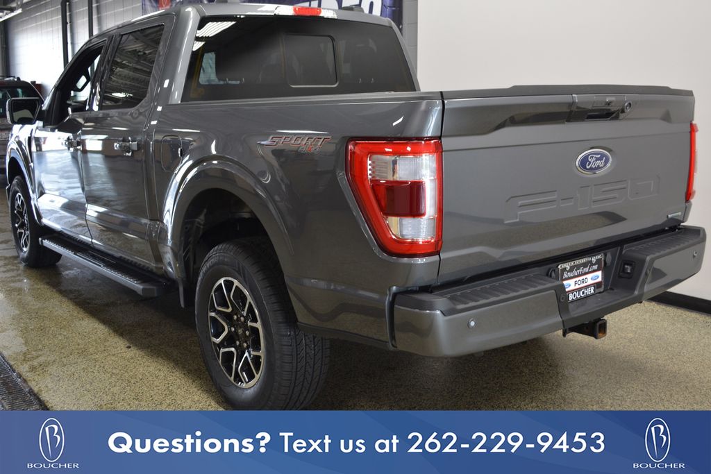 Certified Used 2023 Carbonized Gray Metallic Ford Lariat image 4