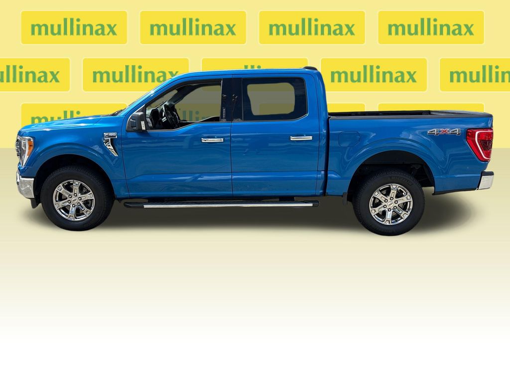 Certified Used 2021 Blue Ford XLT image 10