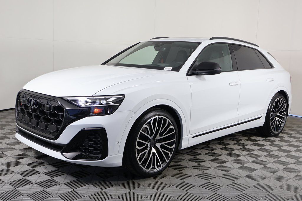 Glacier White Metallic 2026 Audi SQ8 SUV / Crossover All-Wheel Drive 8-Speed Automatic