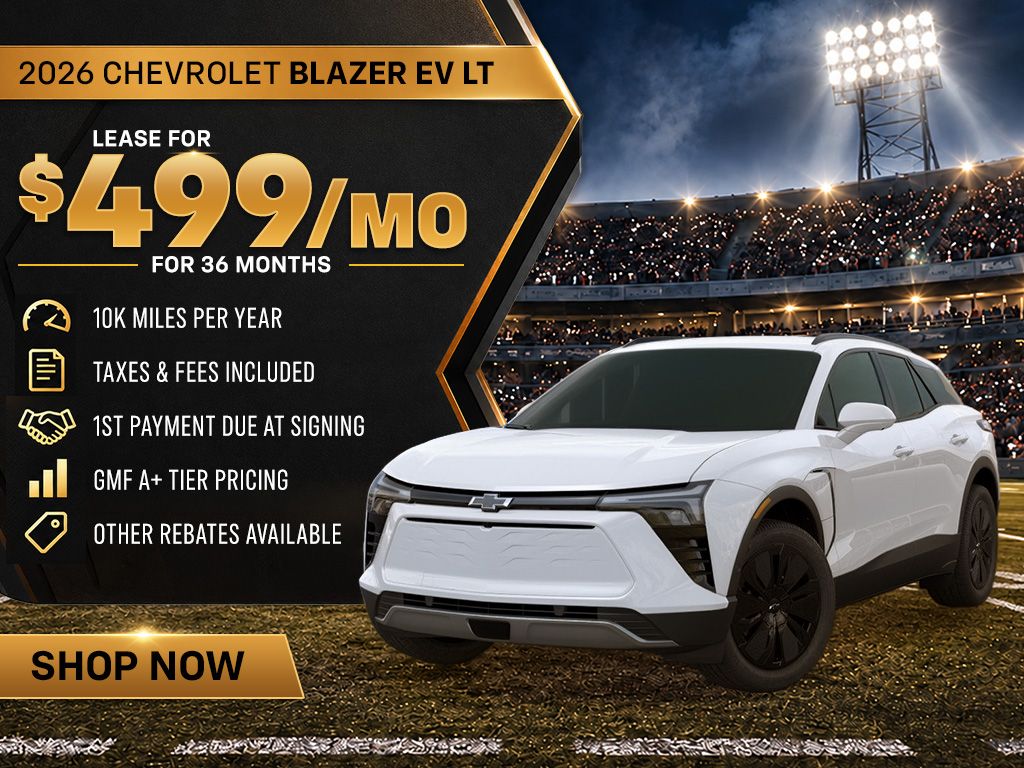 Summit White 2026 Chevrolet Blazer EV SUV / Crossover Front-Wheel Drive 1-Speed Automatic