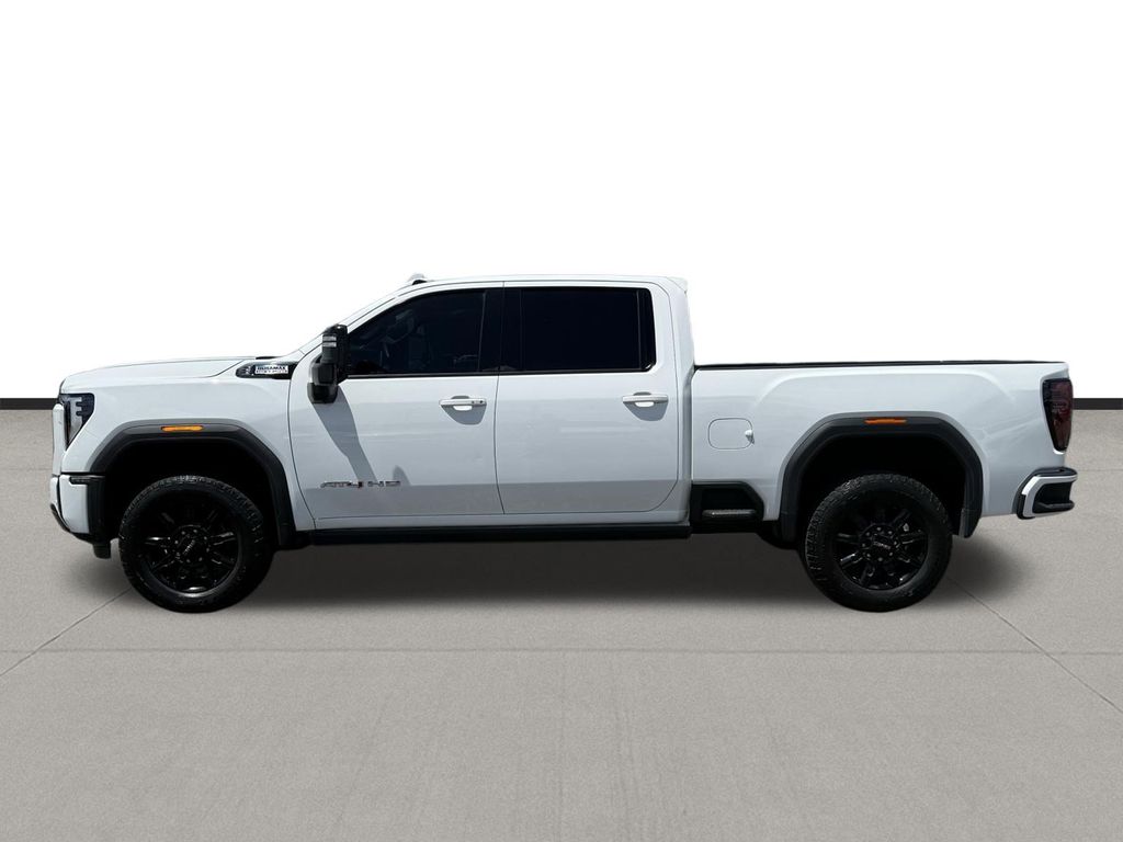 2024 GMC Sierra 2500HD AT4 White at Central Houston Nissan