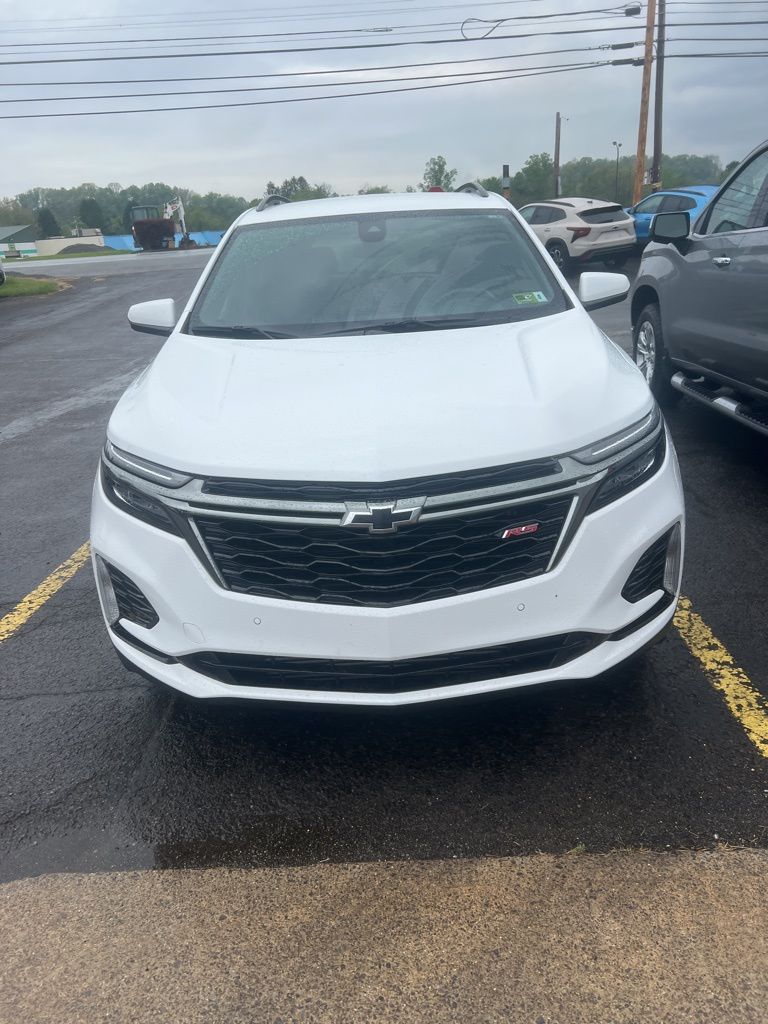 Summit White 2022 Chevrolet Equinox RS with 1RS AWD SUV / Crossover Four-Wheel Drive 6-Speed Automatic Overdrive