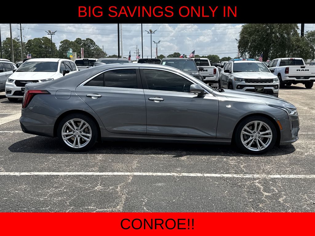 2021 Cadillac CT4 Luxury Gray at AutoSavvy Houston Southwest
