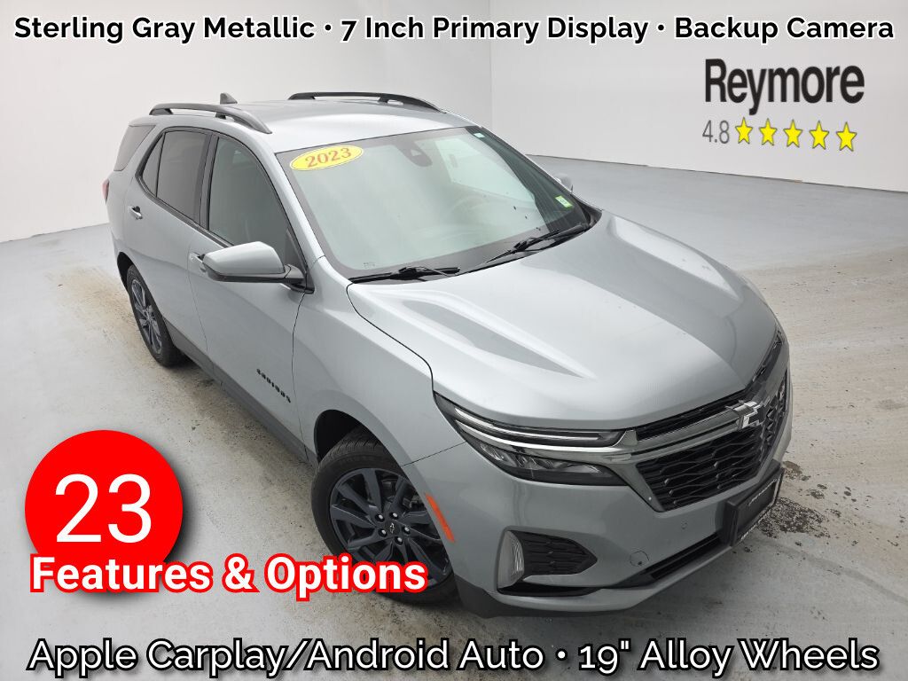 Sterling Gray Metallic 2023 Chevrolet Equinox SUV / Crossover Four-Wheel Drive 6-Speed Automatic Overdrive