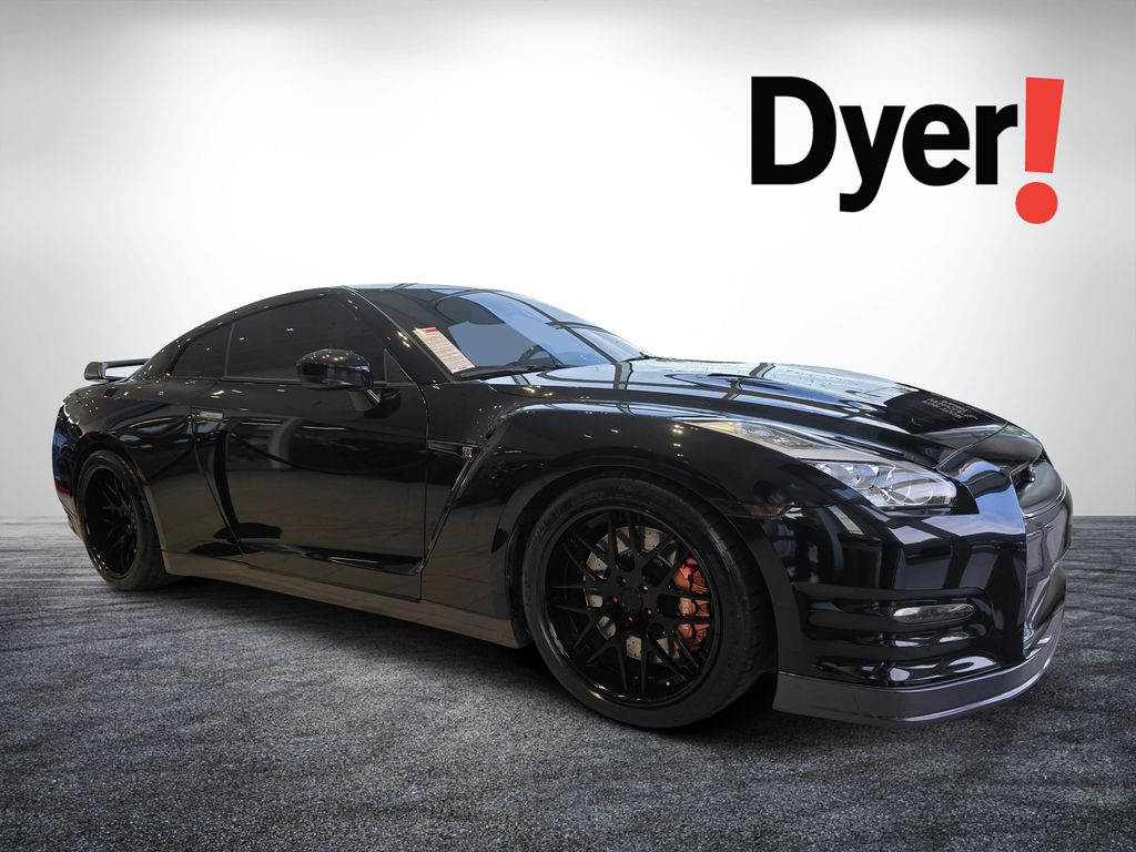 Jet Black Pearl 2015 Nissan GT-R Coupe All-Wheel Drive 6-Speed Automatic