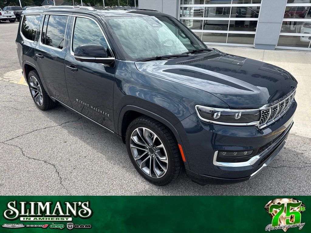 River Rock 2025 Jeep Grand Wagoneer SUV / Crossover Four-Wheel Drive 8-Speed Automatic