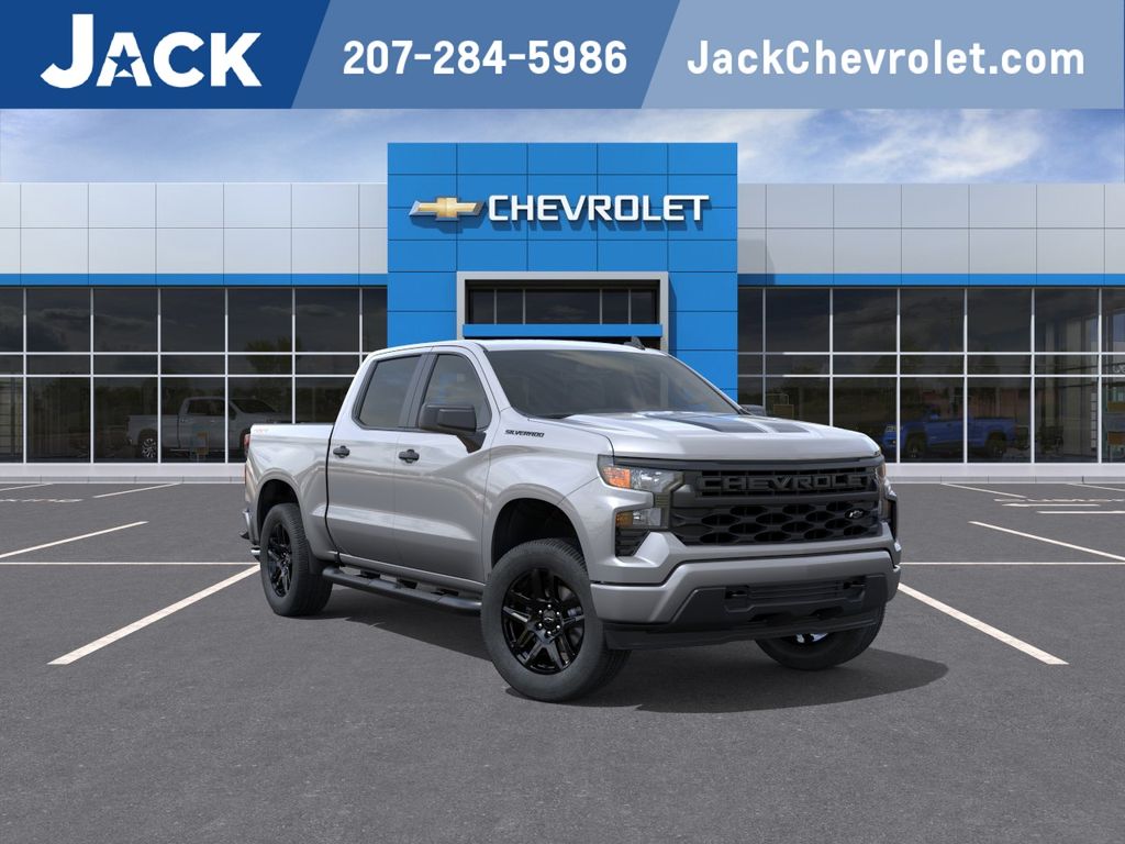Sterling Gray Metallic 2026 Chevrolet Silverado 1500 Pickup Truck Four-Wheel Drive 8-Speed Automatic