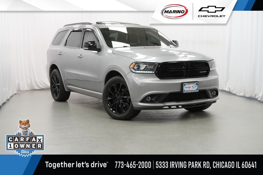 Silver (Billet Clearcoat) 2018 Dodge Durango SUV / Crossover All-Wheel Drive 8-Speed Automatic