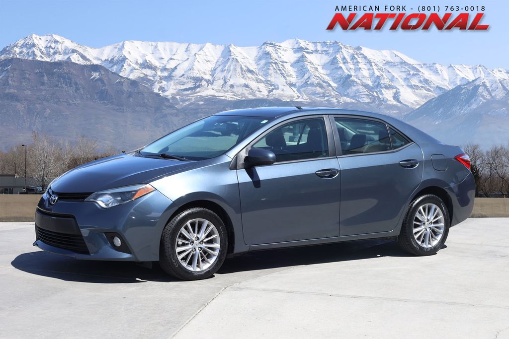 Slate Metallic 2014 Toyota Corolla Sedan Front-Wheel Drive Continuously Variable Transmission