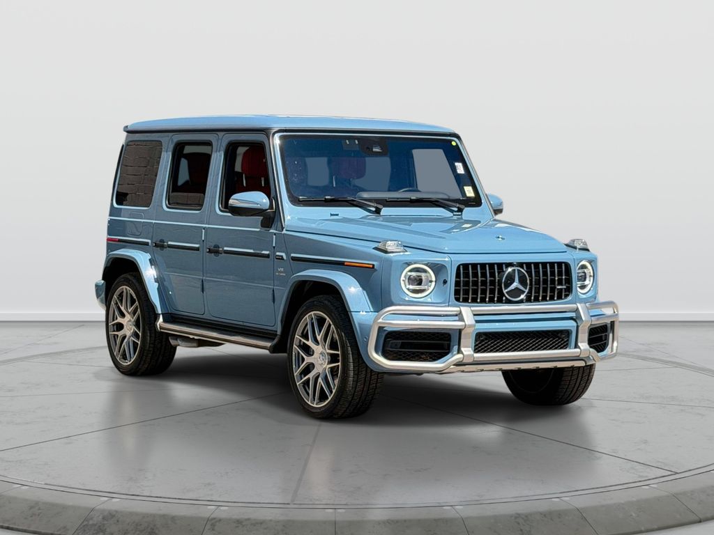 MANUFAKTUR China Blue Non-Metallic 2024 Mercedes-Benz G-Class AMG G 63 4MATIC SUV / Crossover All-Wheel Drive 9-Speed Automatic