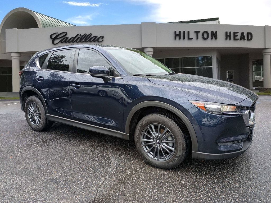 Blue 2020 Mazda CX-5 SUV / Crossover Front-Wheel Drive 6-Speed Automatic