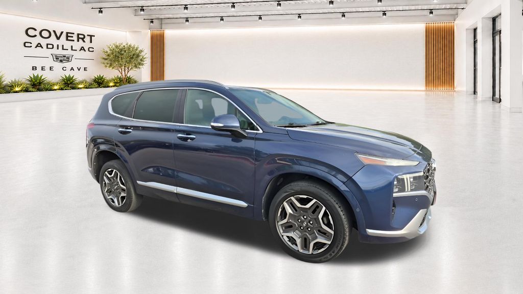 Stormy Blue 2021 Hyundai Santa Fe SUV / Crossover Automatic