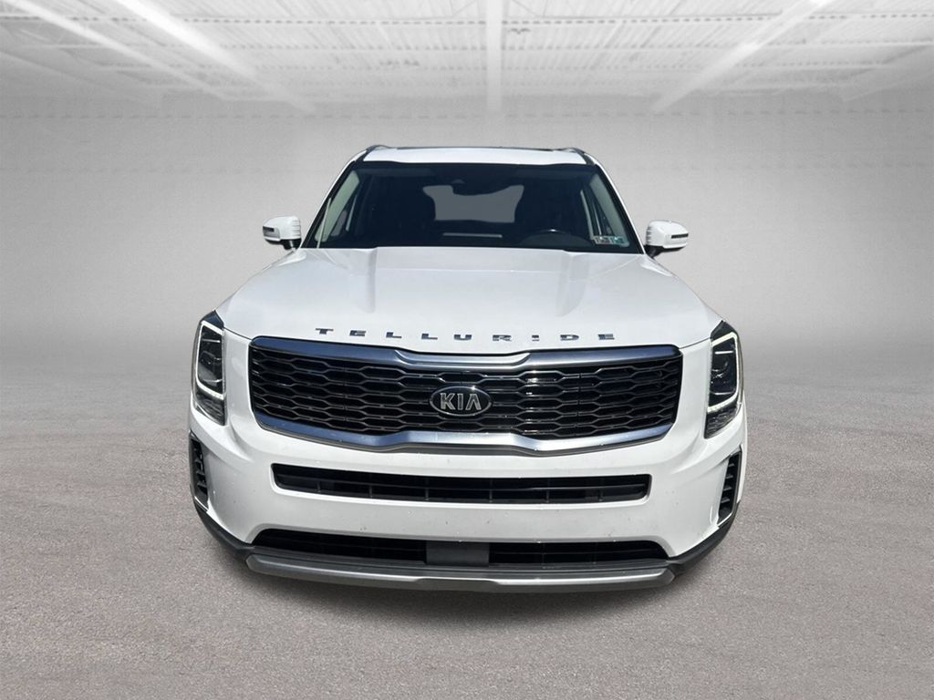 2021 Kia Telluride S White at Bob Ruth Ford