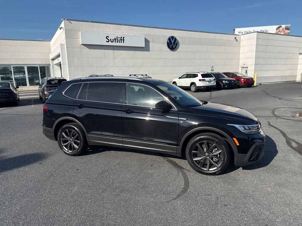2023 Volkswagen Tiguan 2.0T SE Black at Sutliff Volkswagen