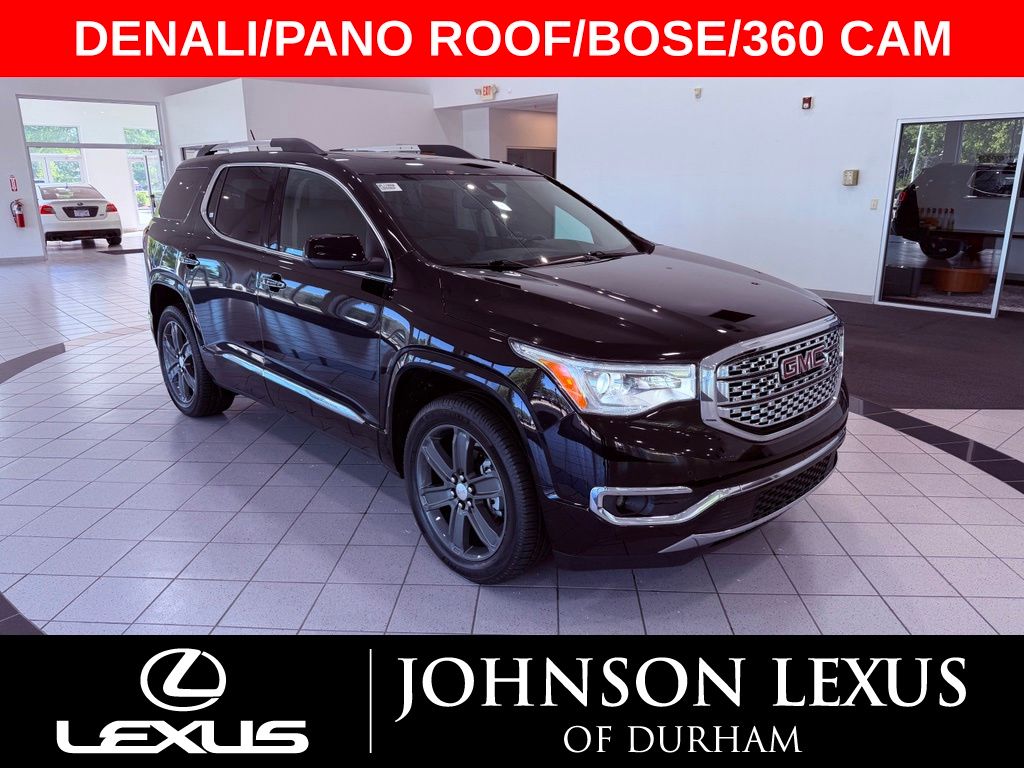 Black (Ebony Twilight Metallic) 2019 GMC Acadia SUV / Crossover Four-Wheel Drive 6-Speed Automatic