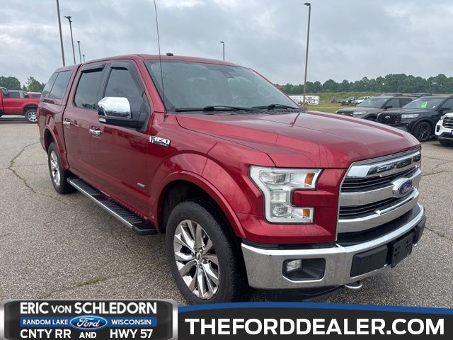 Red 2016 Ford F-150 Pickup Truck Four-Wheel Drive 6-Speed Automatic