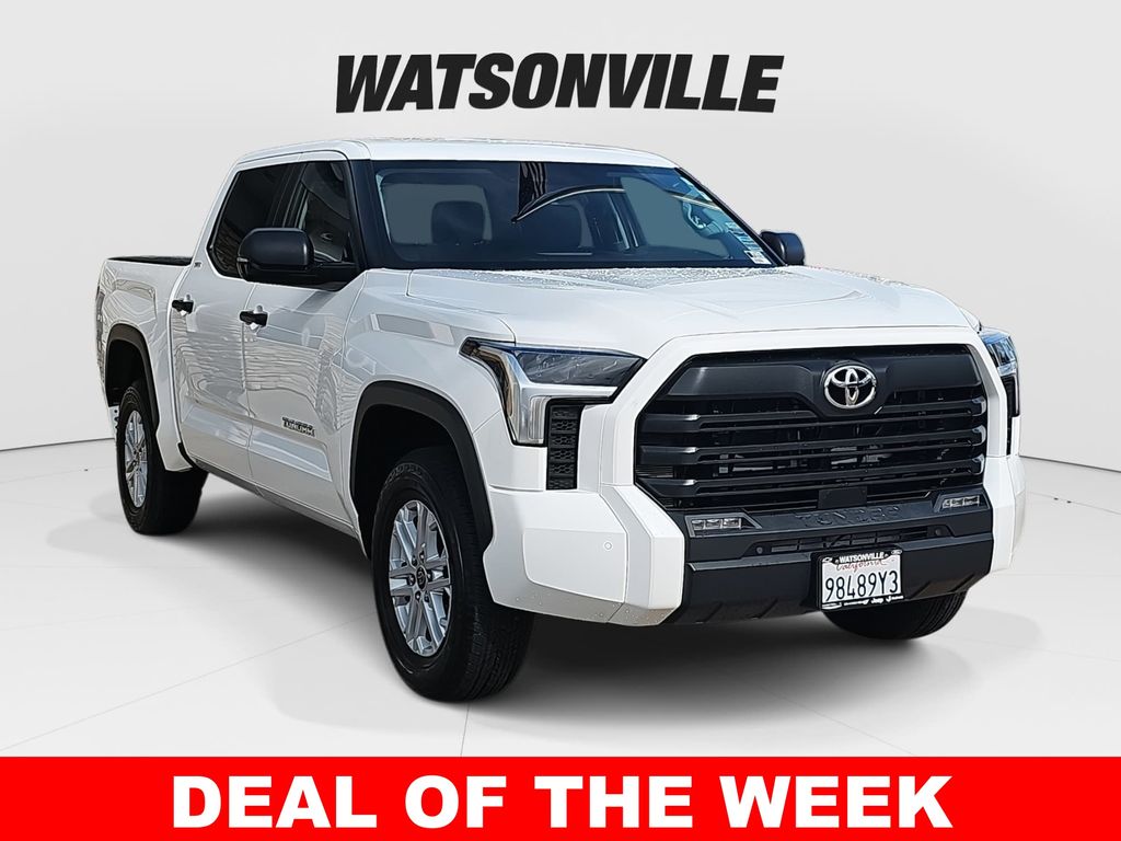 Ice Cap 2024 Toyota Tundra SR5 CrewMax Cab 4WD Pickup Truck Four-Wheel Drive Automatic