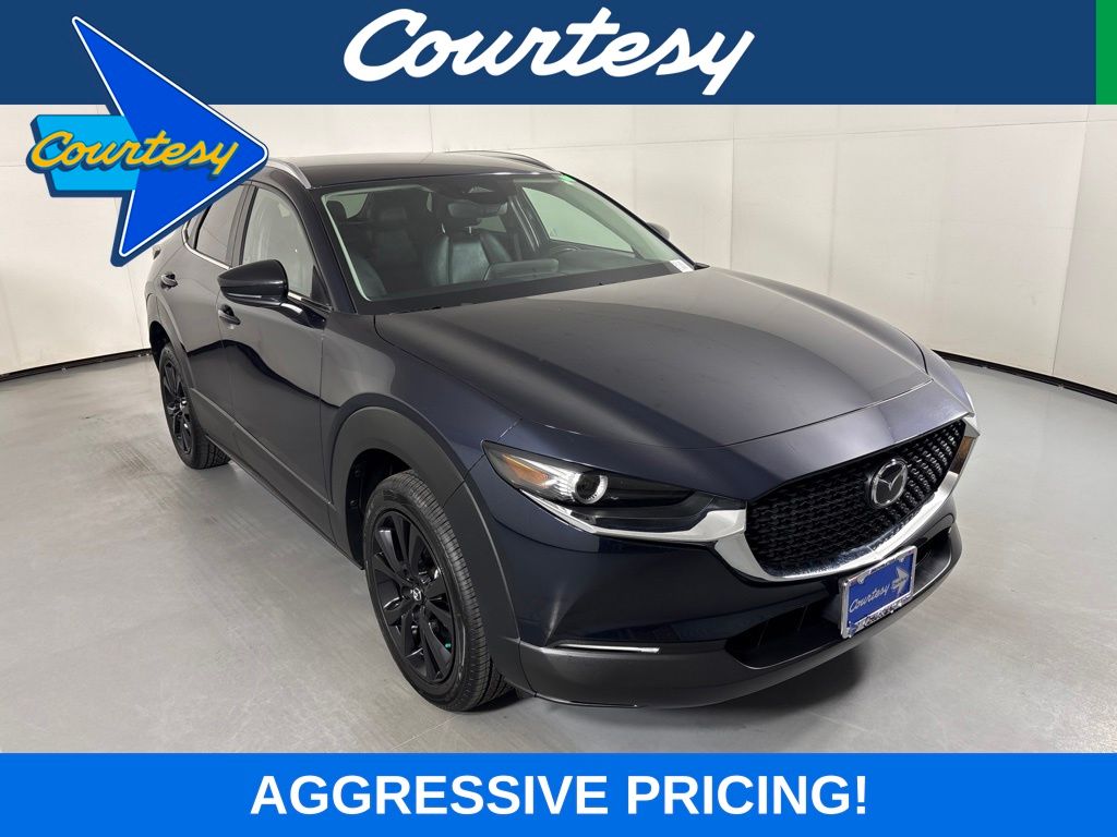 Deep Crystal Blue Mica 2024 Mazda CX-30 SUV / Crossover All-Wheel Drive 6-Speed Automatic