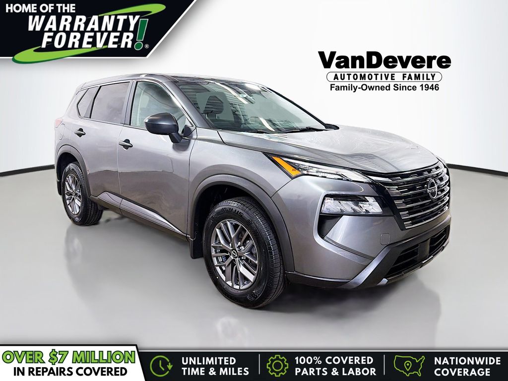 Gray (Gun Metallic) 2024 Nissan Rogue SUV / Crossover All-Wheel Drive Continuously Variable Transmission