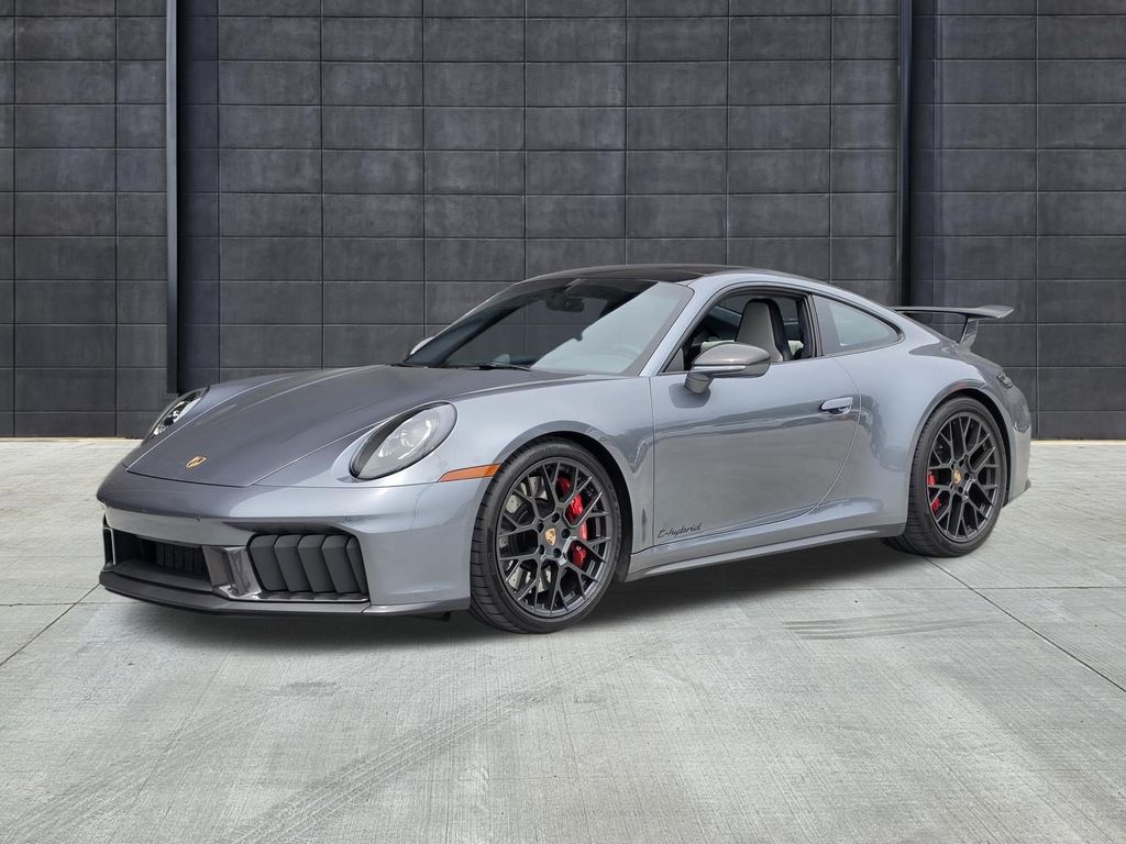 Vanadium Gray Metallic 2026 Porsche 911 Coupe All-Wheel Drive 8-Speed Automatic