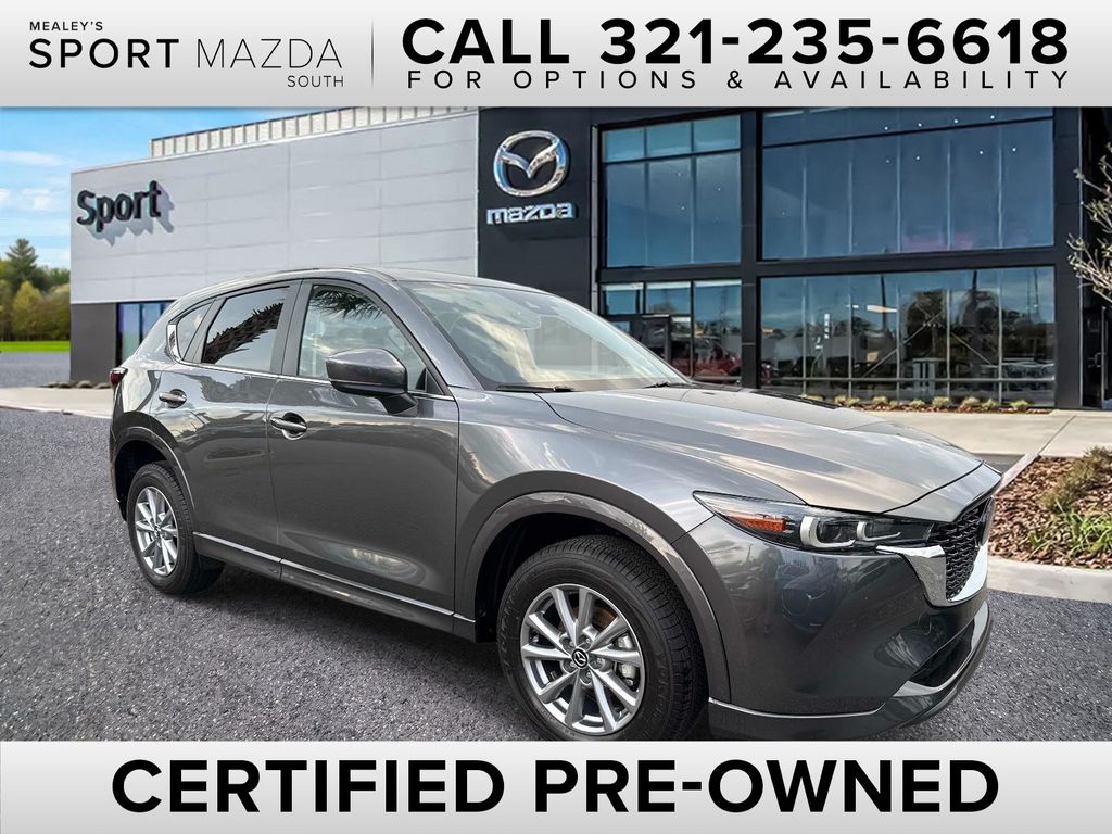 Machine Gray Metallic 2025 Mazda CX-5 SUV / Crossover All-Wheel Drive 6-Speed Automatic