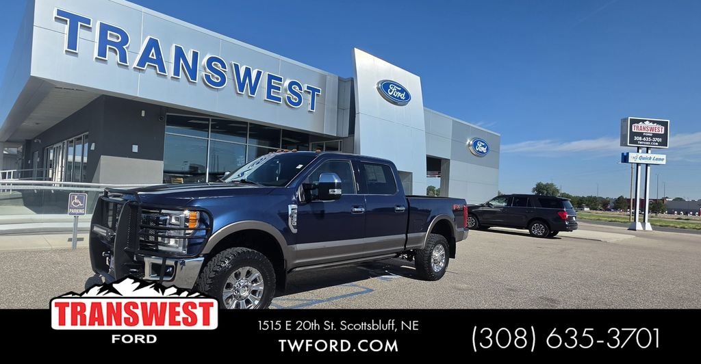 Blue Jeans Metallic 2018 Ford F-250 Super Duty Pickup Truck Four-Wheel Drive 6-Speed Automatic