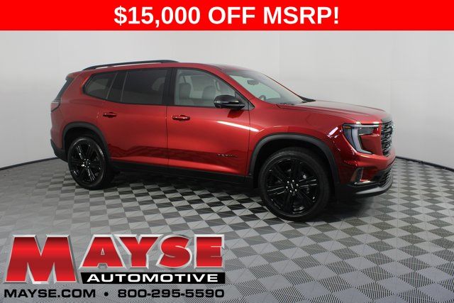 Volcanic Red Tintcoat 2026 GMC Acadia SUV / Crossover Front-Wheel Drive 8-Speed Automatic