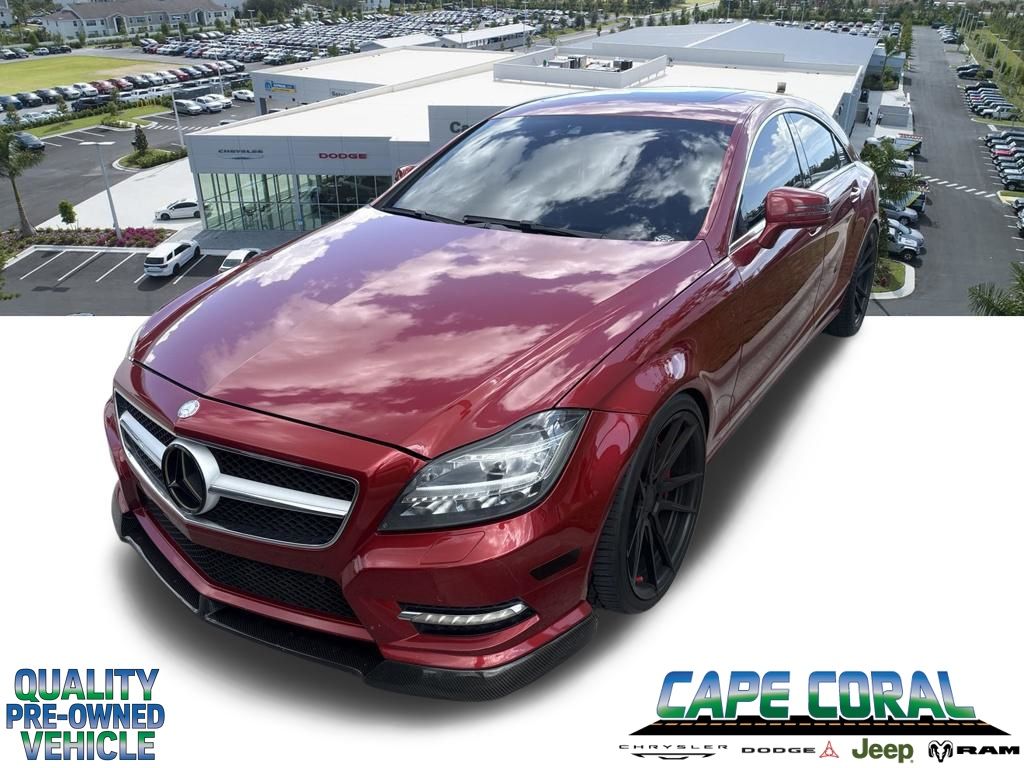 Cardinal Red Metallic 2014 Mercedes-Benz CLS Sedan Rear-Wheel Drive 7-Speed Automatic