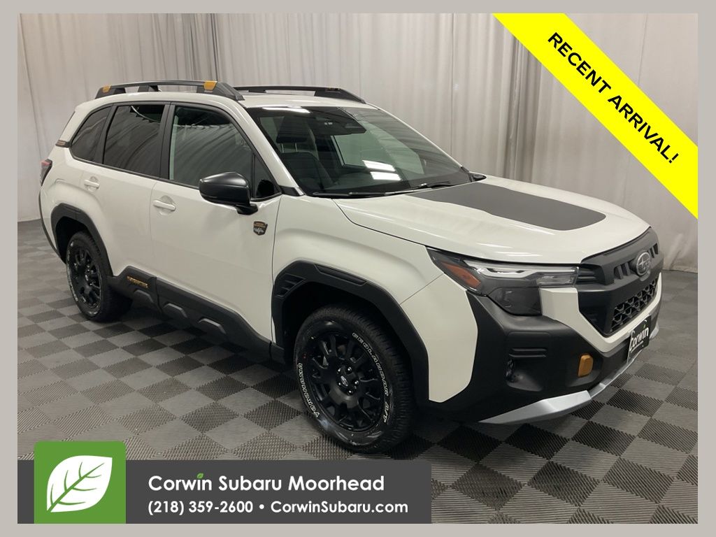 Crystal White Pearl 2026 Subaru Forester SUV / Crossover All-Wheel Drive Continuously Variable Transmission