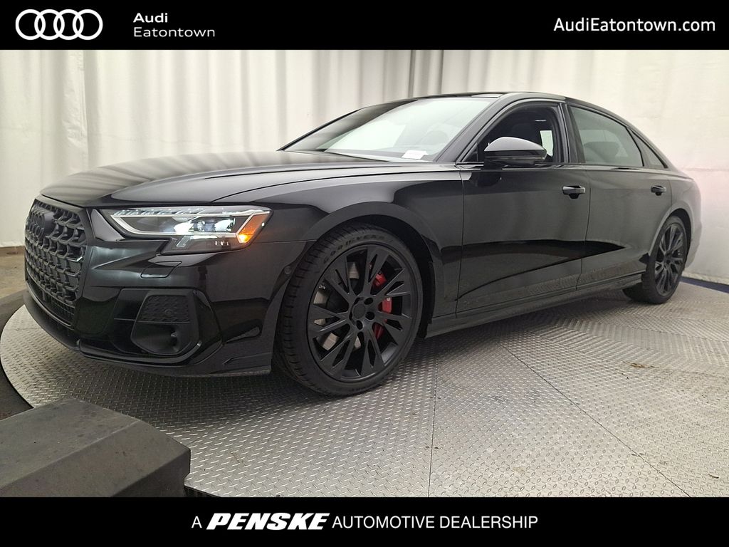 Mythos Black Metallic 2027 Audi S8 Sedan All-Wheel Drive 8-Speed Automatic