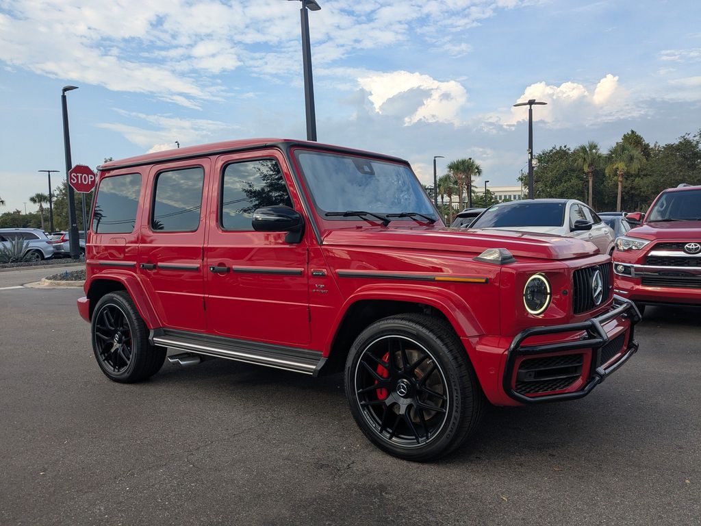 G manufaktur Jupiter Red 2021 Mercedes-Benz G-Class SUV / Crossover All-Wheel Drive 9-Speed Automatic