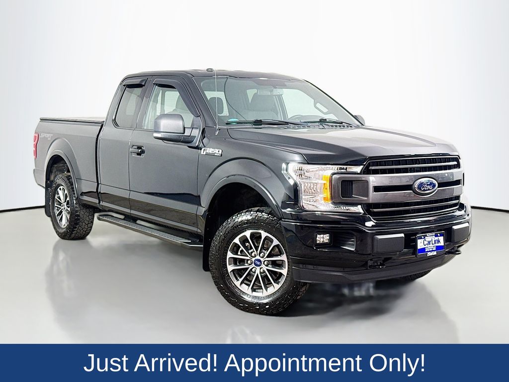 Shadow Black 2018 Ford F-150 Pickup Truck Four-Wheel Drive Automatic