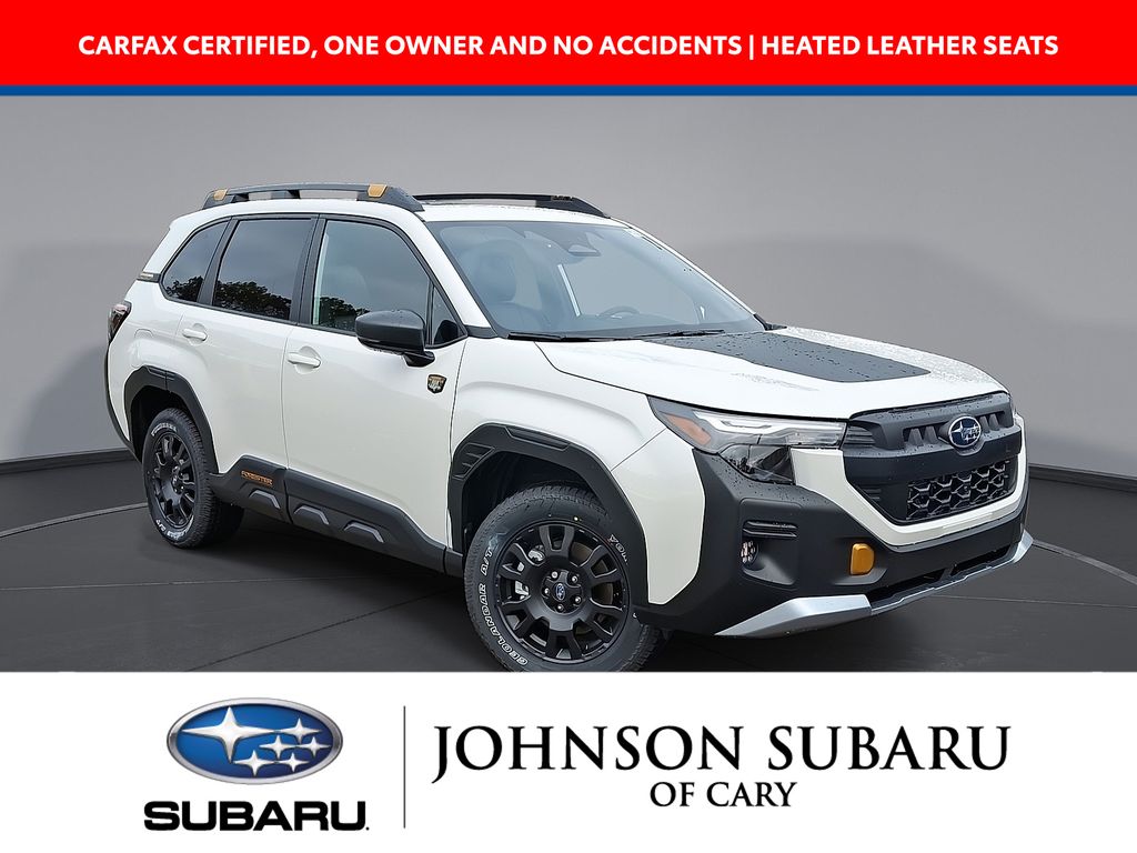 Crystal White Pearl 2026 Subaru Forester SUV / Crossover All-Wheel Drive Continuously Variable Transmission