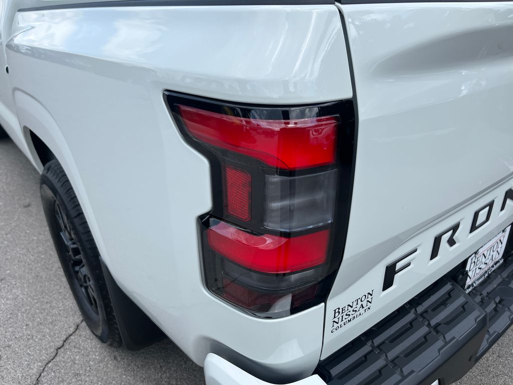 2026 Glacier White Nissan Frontier SV RWD Truck