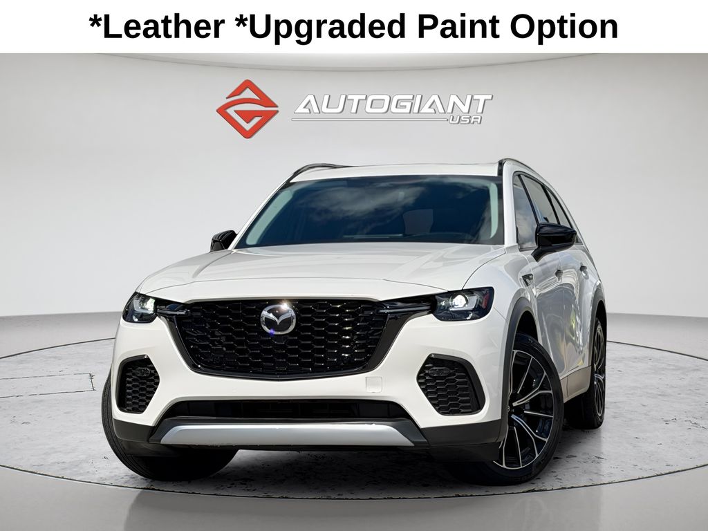 Rhodium White Premium 2025 Mazda CX-70 PHEV Premium AWD SUV / Crossover All-Wheel Drive 8-Speed Automatic