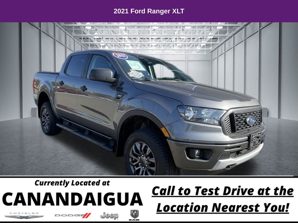  2021 Ford Ranger XLT SuperCrew 4WD   