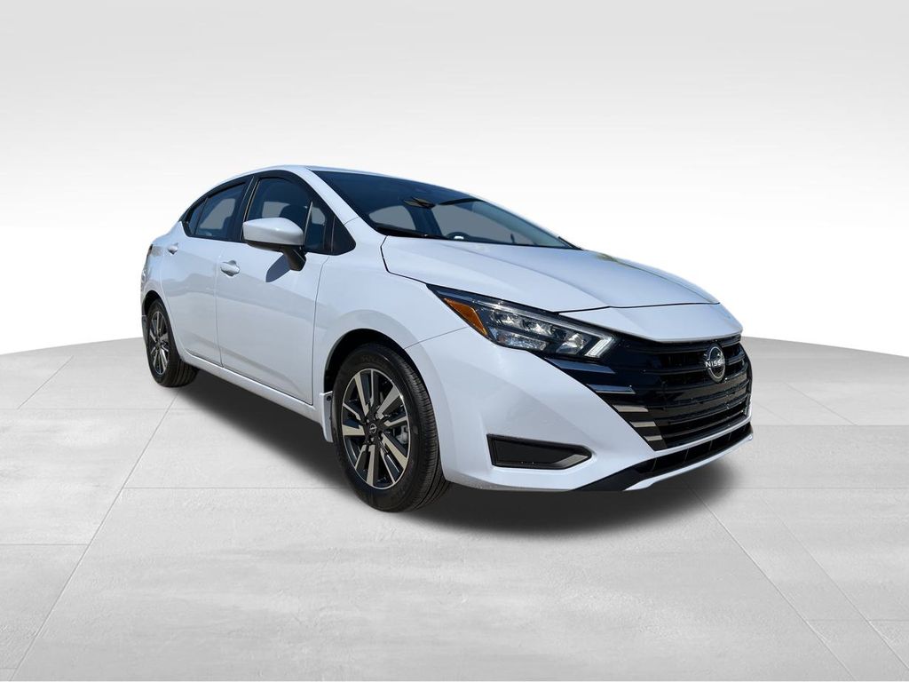 2025 Gray Sky Pearl Nissan Versa 1.6 SV FWD Sedan