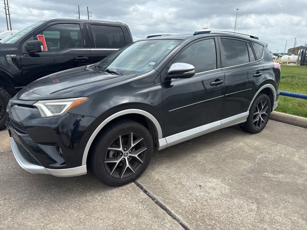 Black Sand Pearl 2016 Toyota RAV4 SE SUV / Crossover Front-Wheel Drive 6-Speed Automatic