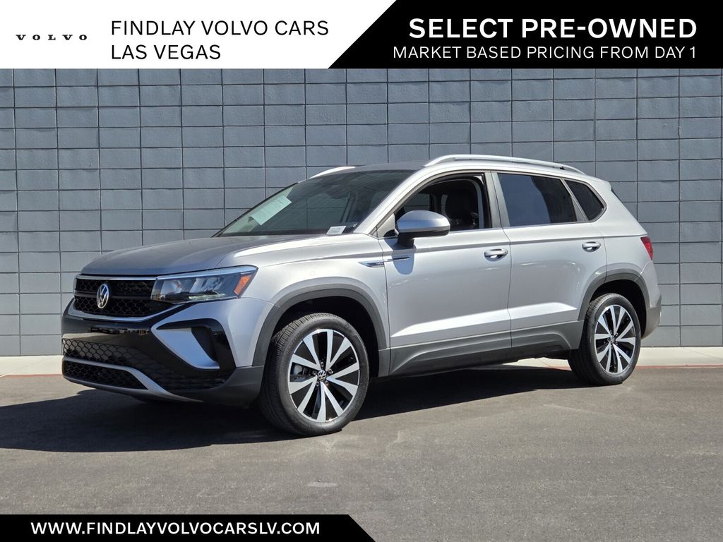 Pyrite Silver Metallic 2023 Volkswagen Taos SUV / Crossover Front-Wheel Drive 8-Speed Automatic
