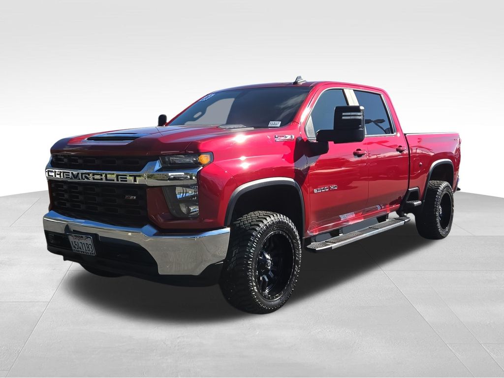 Cajun Red Tintcoat 2020 Chevrolet Silverado 2500HD LT Crew Cab 4WD Pickup Truck Four-Wheel Drive 6-Speed Automatic