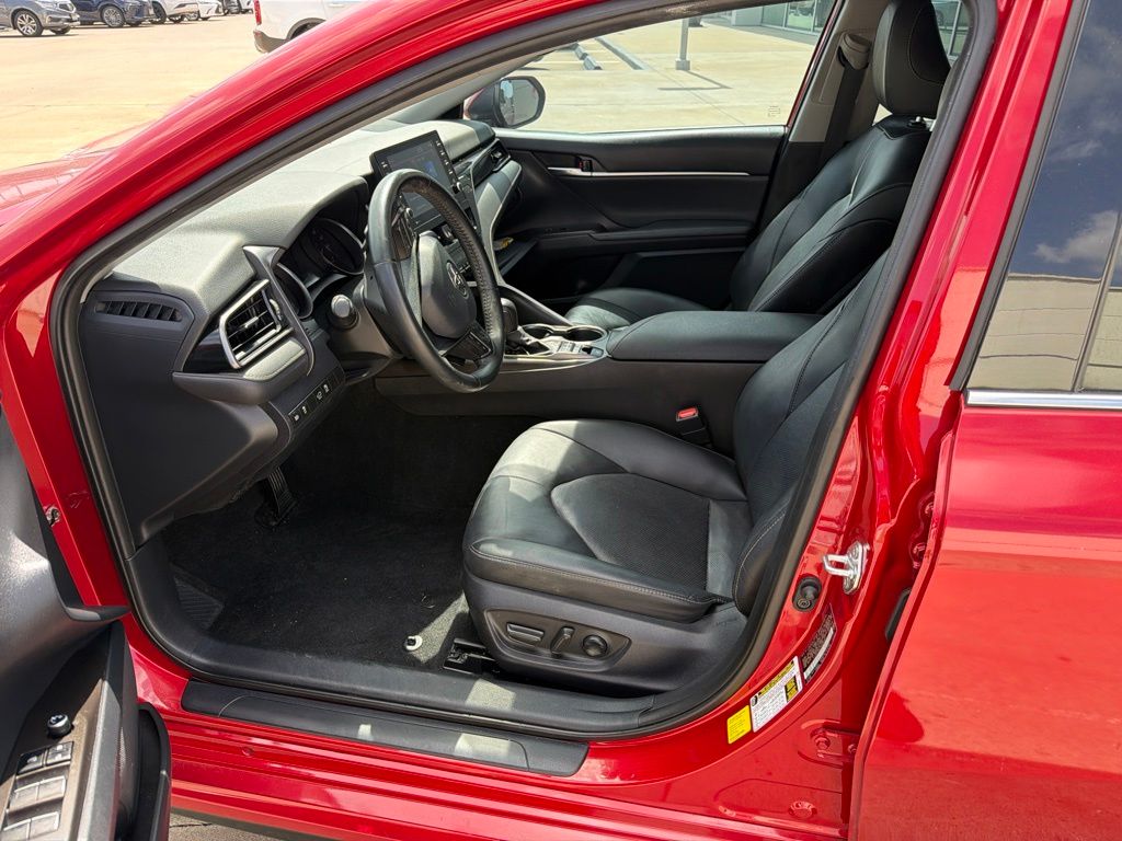 2022 Toyota Camry XSE Red at Emmons Autoplex