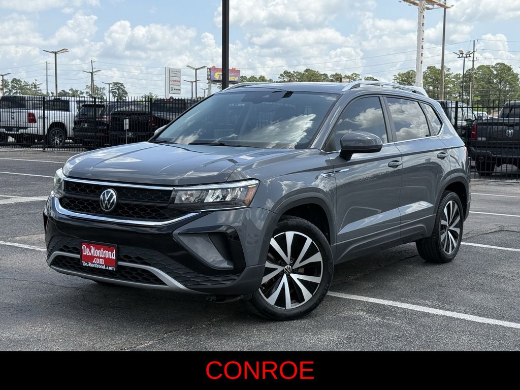 2023 Volkswagen Taos 1.5T SE Gray at Classic Elite Chevrolet Sugar Land