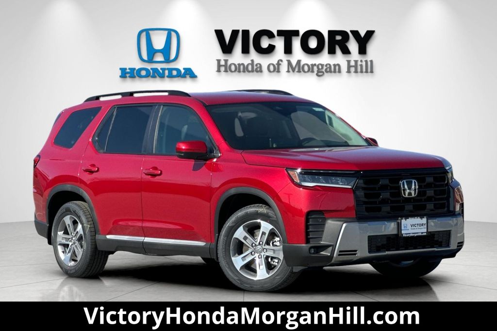 Radiant Red Metallic II 2026 Honda Pilot SUV / Crossover Front-Wheel Drive Automatic