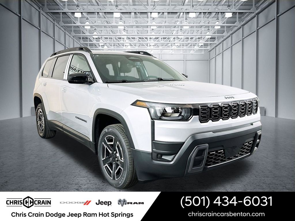 Silver Zynith Clearcoat 2026 Jeep Cherokee SUV / Crossover Four-Wheel Drive Continuously Variable Transmission