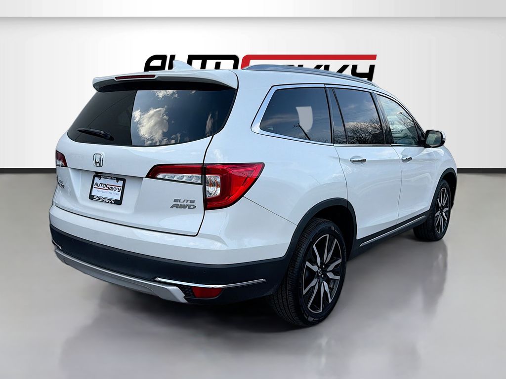 2021 Honda Pilot Elite White at Emmons Autoplex
