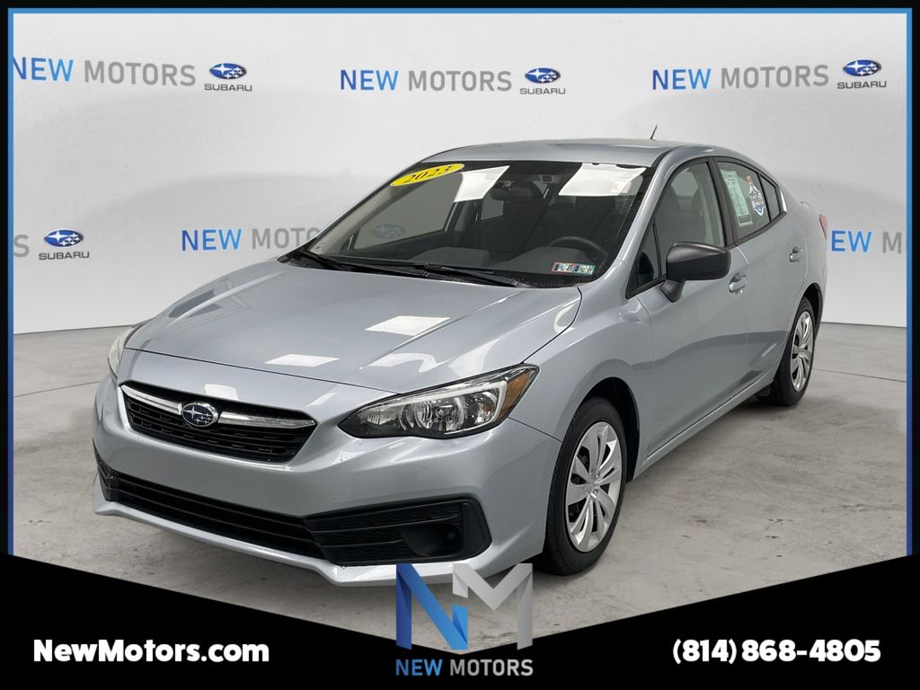 Ice Silver Metallic 2023 Subaru Impreza Sedan AWD Sedan All-Wheel Drive Continuously Variable Transmission