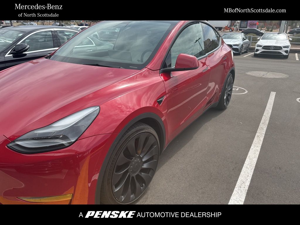 2022 Tesla Model Y Performance Hero Image