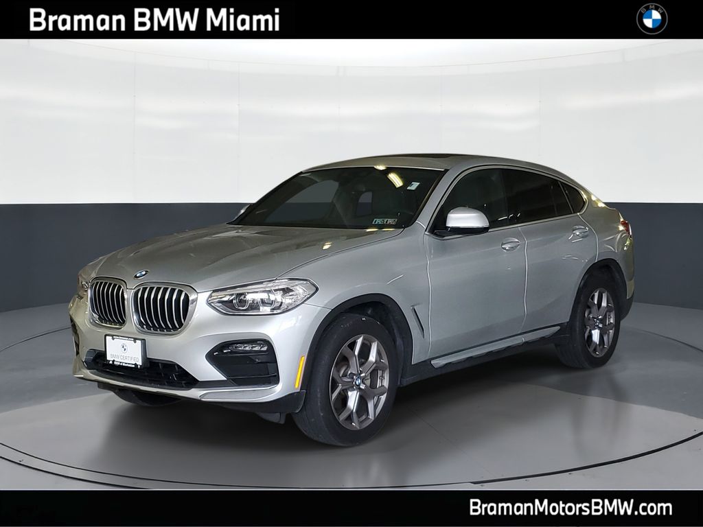Glacier Silver Metallic 2020 BMW X4 xDrive30i AWD SUV / Crossover All-Wheel Drive 8-Speed Automatic
