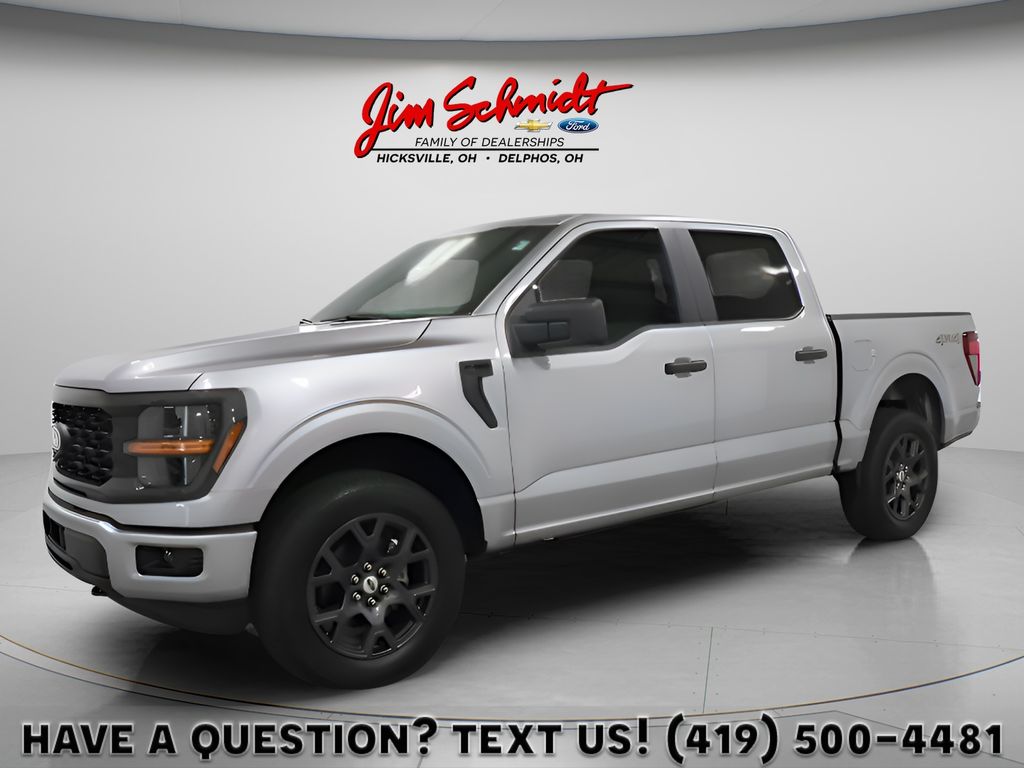 Silver Metallic 2026 Ford F-150 Pickup Truck Four-Wheel Drive Automatic